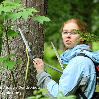 Ćwiczenia terenowe z Dendrometrii