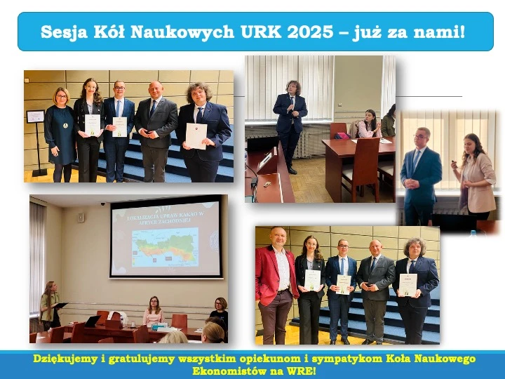 Zdjęcia z Sesji Kół Naukowych 2025