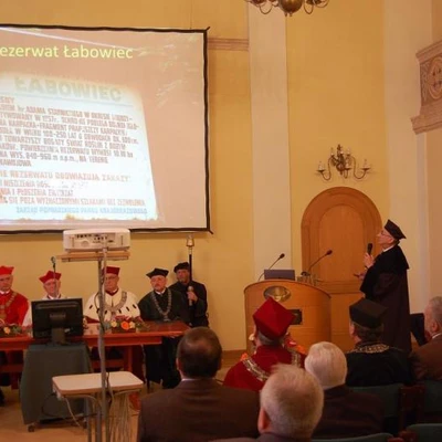 Uroczystość nadania DOKOTORA  HORONIS CAUSA Uniwersytetu Przyrodniczego w Poznaniu prof. dr. hab. Andrzejowi Jaworskiemu