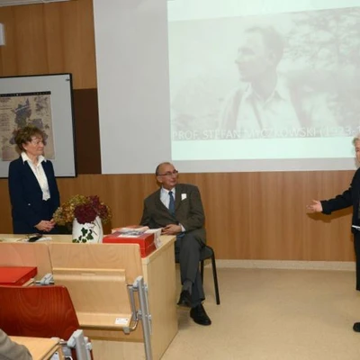 Uroczystość nadania sali wykładowej nr III imienia prof. Stefana Myczkowskiego